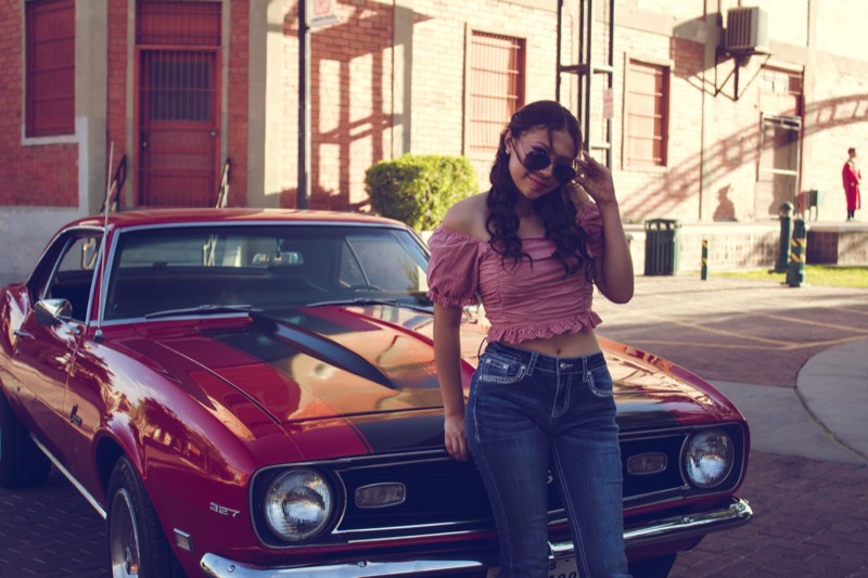 Classic car session downtown