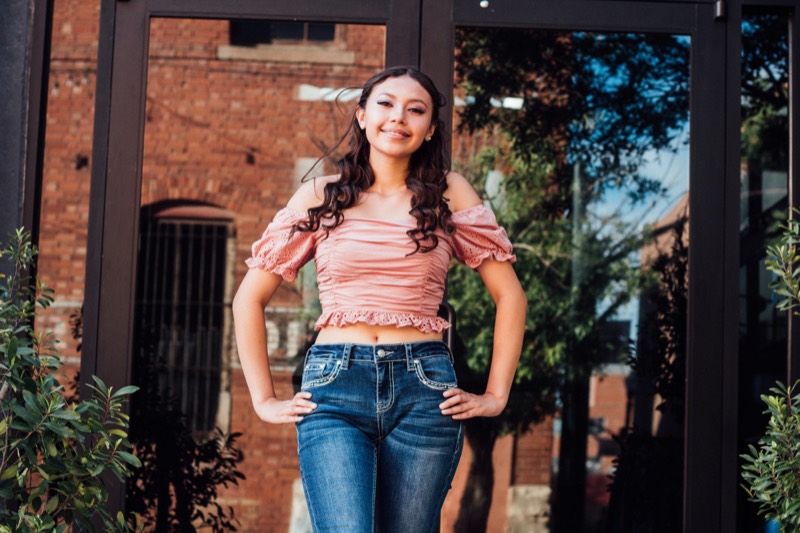 Downtown portrait session
