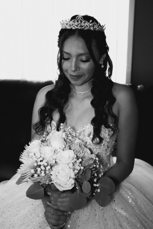 Bridal portrait before the ceremony